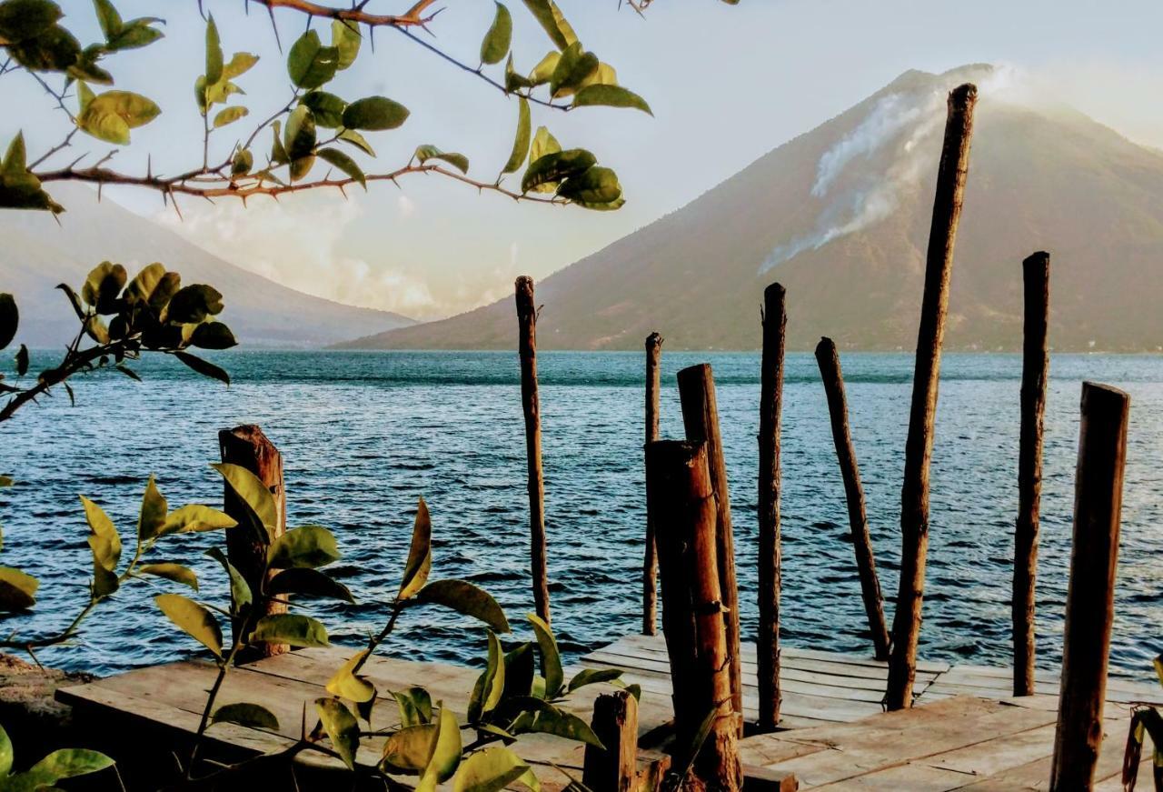 ホテル Baraka Atitlan サン・マルコス・ラ・ラグナ エクステリア 写真